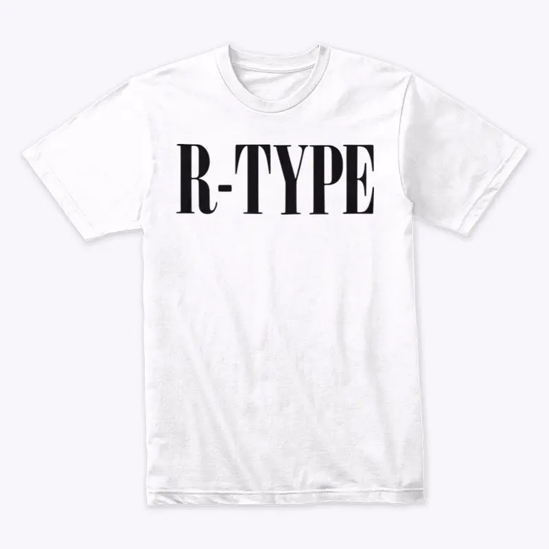 R-TYPE — black logo